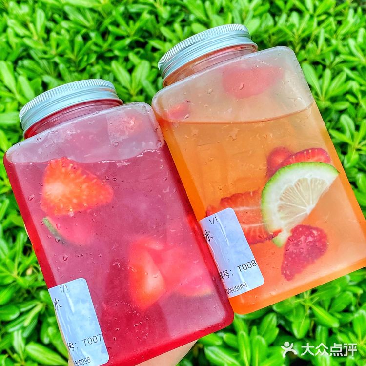 树夏新品🍓一口喝到春天🍃水果樱花气泡水超清爽