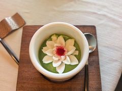 一朵白莲千娇照水-蘇锦宴·淮扬菜烤鸭·小院(三元桥霄云路店)