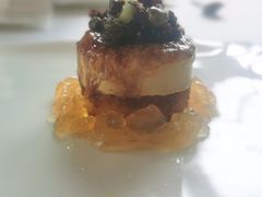 法式鹅肝酱酸樱桃和糖衣开心果-Jean Georges