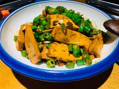 青椒焖豆腐-湘味淳(千禧街店)