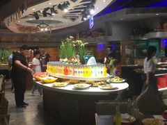 自助取餐区-好伦哥比萨烤肉自助(八里桥店)