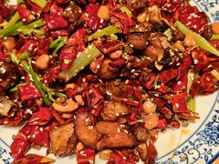 干煸辣子鸡-汉小城·老铫子藕汤·乡野湖北菜(江汉路吉庆街店)