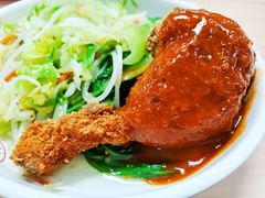 鸡腿饭-北京大学-学五食堂