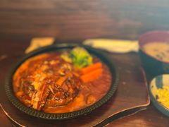 招牌肉饼-铃木食堂(北新桥店)