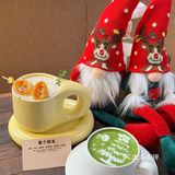 三里屯的这家咖啡店真的好漂亮！圣诞🎄氛围
