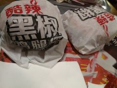 黑椒鸡腿堡-麦当劳(番禺信联大厦店)