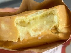 猫山榴莲鲜奶-拾烧·古法手作车轮饼(西直门凯德茂店)