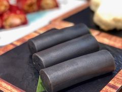 香滑黑芝麻卷-喜喜酒家·纯手工点心·粤菜