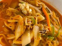 海鲜辣汤面-桃园中华料理炸酱面(燕儿岛路店)