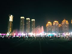 -大连星海广场音乐喷泉