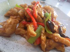 鲍鱼溜肉段-小郭私房菜·海肠捞饭店(学士街店)