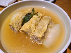 马蹄节瓜腐衣卷-汝是素•文创素食馆(金月湾店)