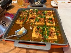 铁板包浆豆腐-华府九号海鲜烧烤大排档(龙域店)