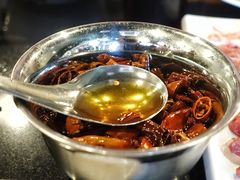 现炸辣椒油-情忆草原涮肉馆