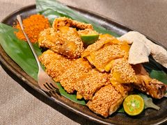 招牌陈皮芝麻脆皮鸡-一川二水•粤川醉(CP静安店)