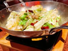 干锅圆白菜-绿茶餐厅(蓝色港湾店)