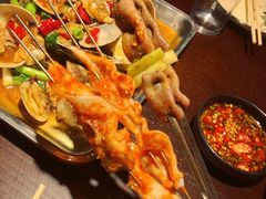 -丹东立强海鲜烧烤·牛B大串(星海店)