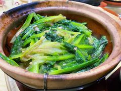 炸酱啫油麦菜-汤氏美食台山水步特色黄鳝饭(龙津东路店)