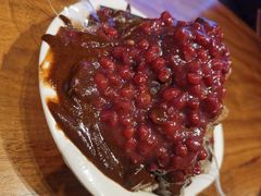 酸磨糕红豆刨冰-二斗栗子(黄河道店)