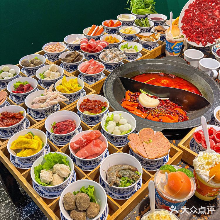烟台|九宫格盖碗火锅,女生来吃真的会快乐‼️