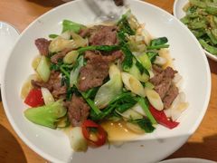葱爆牛柳-曾牛肉