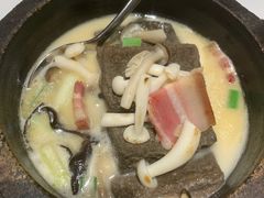 砂锅自制黑豆腐-富淳饭店(陆家嘴保利广场店)