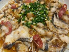 麒麟酱蒸鱼片-荆九爷爆炒桥头三嫩(夫子庙店)