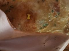 鸡蛋葱肉煎饼-王记生烫牛杂面馆(兰陵路店)