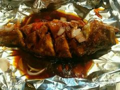 铁板锡纸鲈鱼-U你·天然调味(南湖总店)