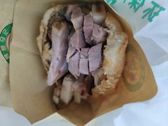 烧饼夹肘子肉-昌顺马记小吃店(昌盛园店)