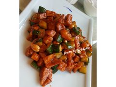 酱爆腰果随缘鸡-天厨妙香素食餐厅(清华店)