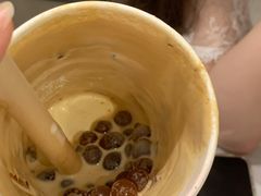 黑糖栗子珍珠拿铁-Fridi Patisserie Cafe