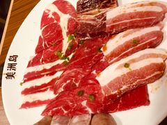 雪花牛肉-美洲岛烤肉自助餐厅
