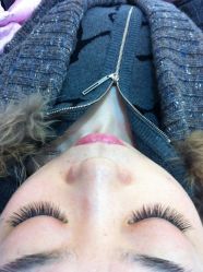 仿貂毛8号 效果-浪漫美甲美睫