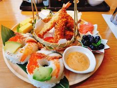 旬彩甜甜圈寿司定食-味太助·银饭食堂(中华城店)
