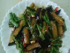 茄子豆角-柘林湖生态鱼馆