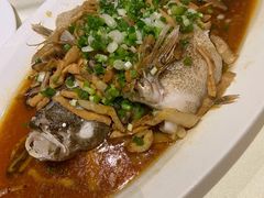农家烧笋壳鱼-皇朝会.经典传统粤菜(外滩店)
