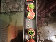 香菜牛肉-巴蜀大宅门火锅(北大街店)