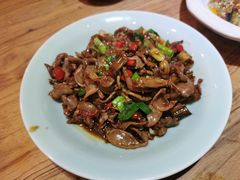 白辣椒炒鸡胗-湘水滨·臭鳜鱼·湘菜(马驹桥店)
