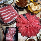 终于吃到了心心念念的宝鸡油泼辣子铜锅涮肉