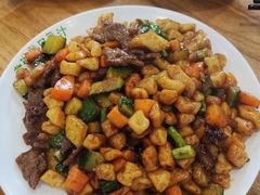 炒疙瘩-老磁器口豆汁店(天坛店)