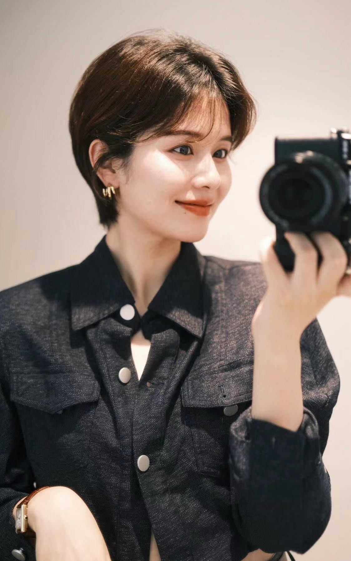 看韩女短发潮流