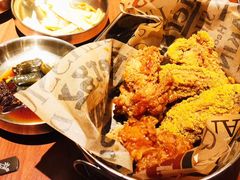 芝士味炸鸡-春熙台韩国料理·章鱼肥牛(西丽店)