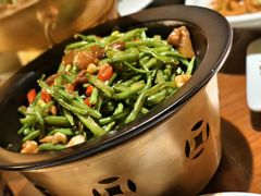 干锅咸肉扁豆角-龍聚祥烧麦馆(鼓楼店)