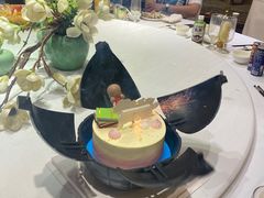 -咖咖熊蛋糕定制·英国蓝风车动物性淡奶油