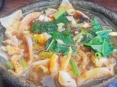 砂锅毛血旺-王明古法砂锅居(开化寺店)