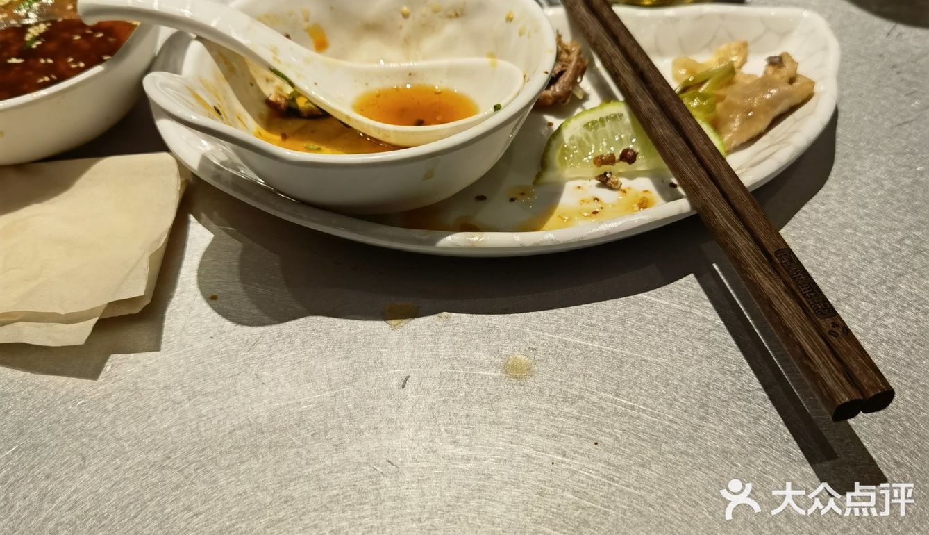 一次愉快的用餐体验