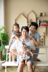 韩国WPlus儿童摄影工作室-WPlus明星肖像亲子全家福摄影