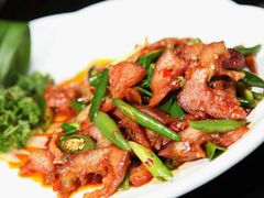 尖椒炒胸口-恒盛居回族饭店