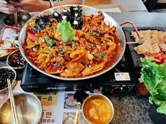 济州岛八爪鱼物料锅-兰正韩·韩国料理(春熙路店)